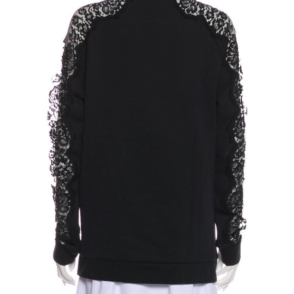 Adidas for Stella McCartney black lace sweatshirt size small - Picture 4 of 4